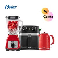 TriCombo Oster Licuadora 1.5 L - Freidora y Hervidor 1.7 L