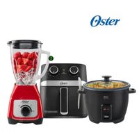 Combo Oster Licuadora 1.5 L - Freidora 4 L y Olla Arrocera