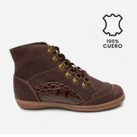 BOTINES MARIBU PURO CUERO 519