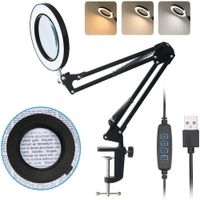 Lampara Led para Escritorio Lupa 10x