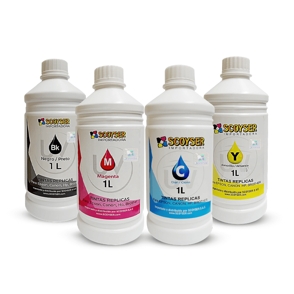 Kit de Tinta Original Scoyser UV 1L