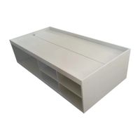 Tarima Tipo Box 1P “PlazaBox” – 5 Compartimientos + Baúl