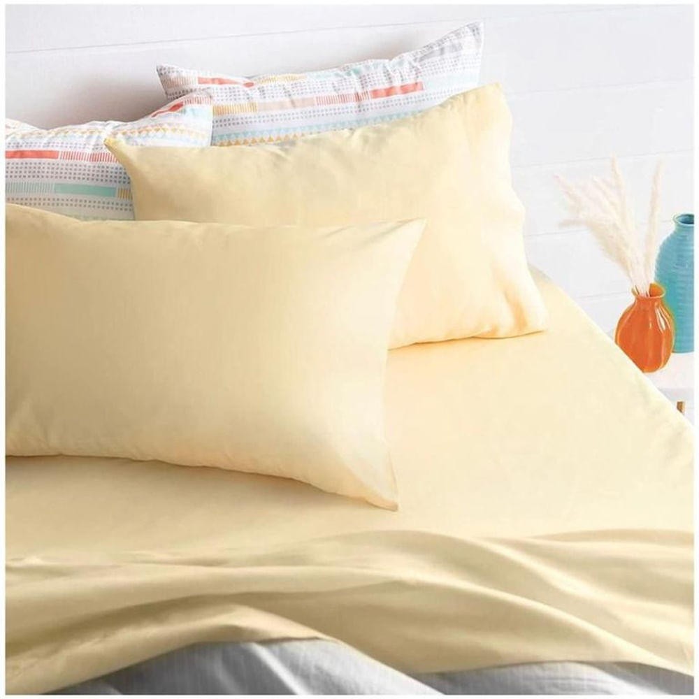 Juego de sábanas Yellow KING