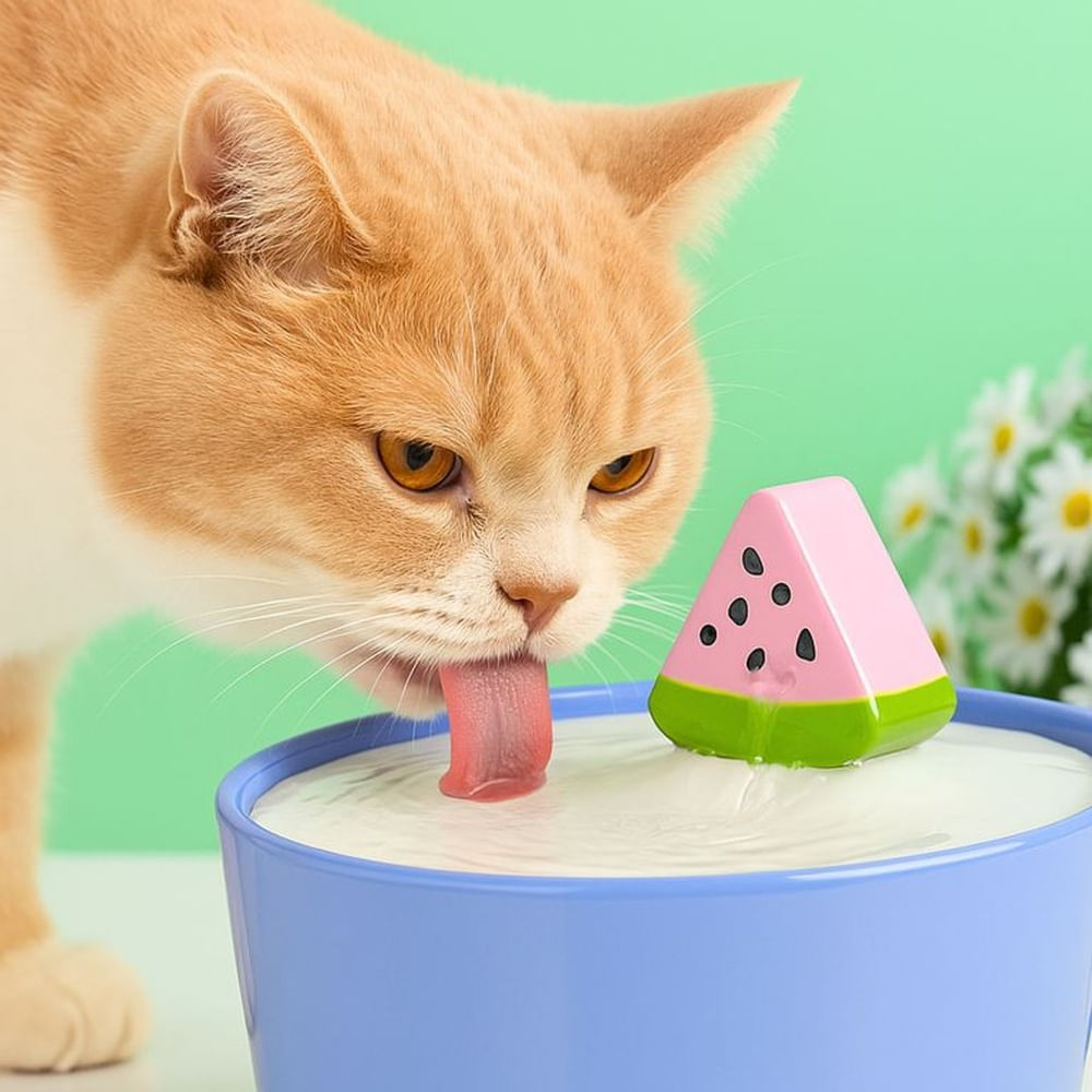 AquaPet Bebedero automático de cerámica para Mascotas