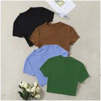 Polos básicos Top Genesis Mujer Pack x4