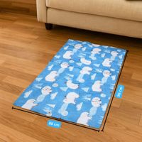 Manta Gel Refrescante Para Mascota  - Talla M - (Celeste)