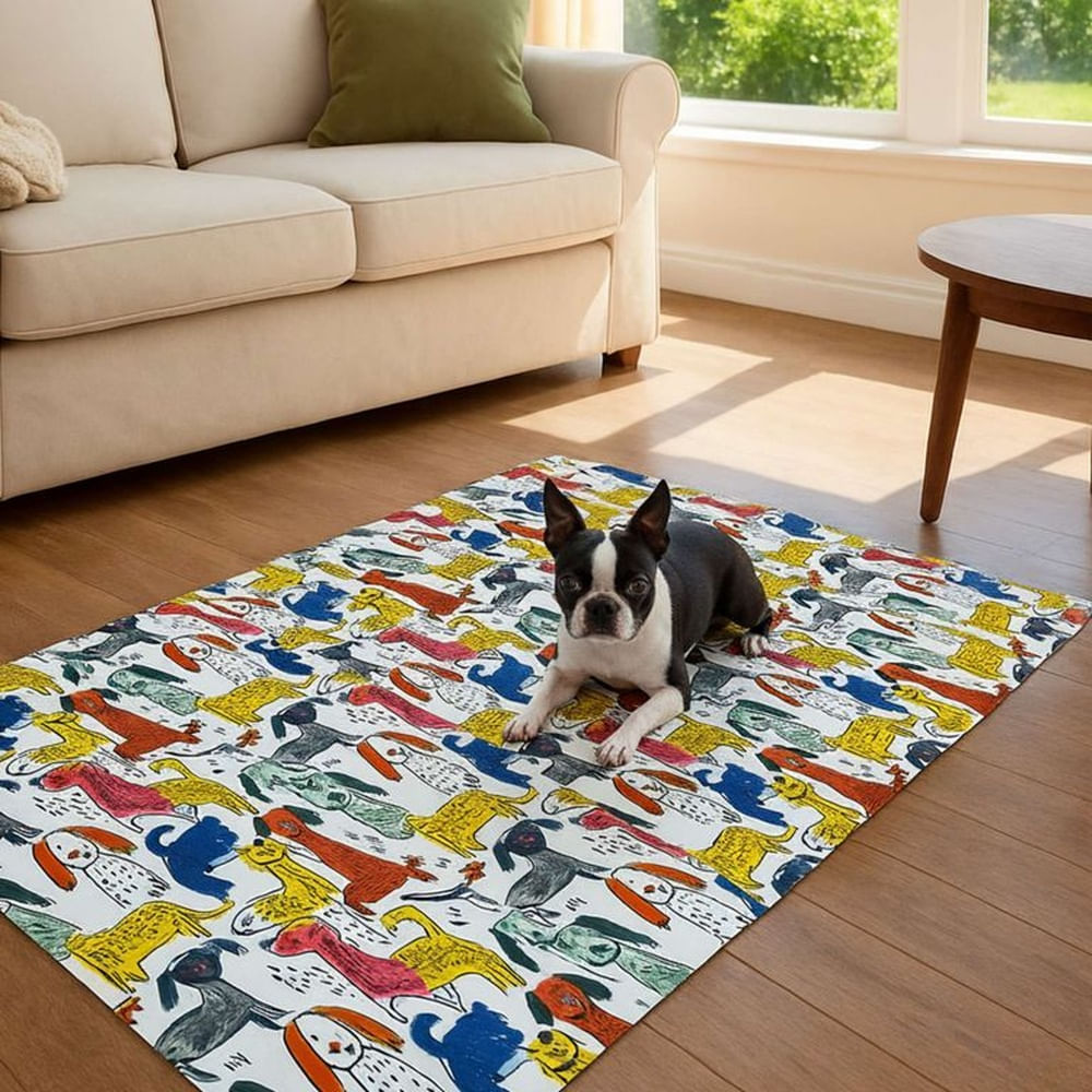 Manta Gel Refrescante Para Mascota  - Talla S - (Blanco)