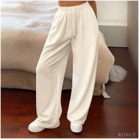 Buzo Pantalón con Bolsillos de Franela Mujer