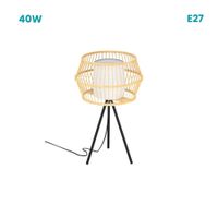 LAMP DE MESA MONTERROSO H560 D345 E27 40W