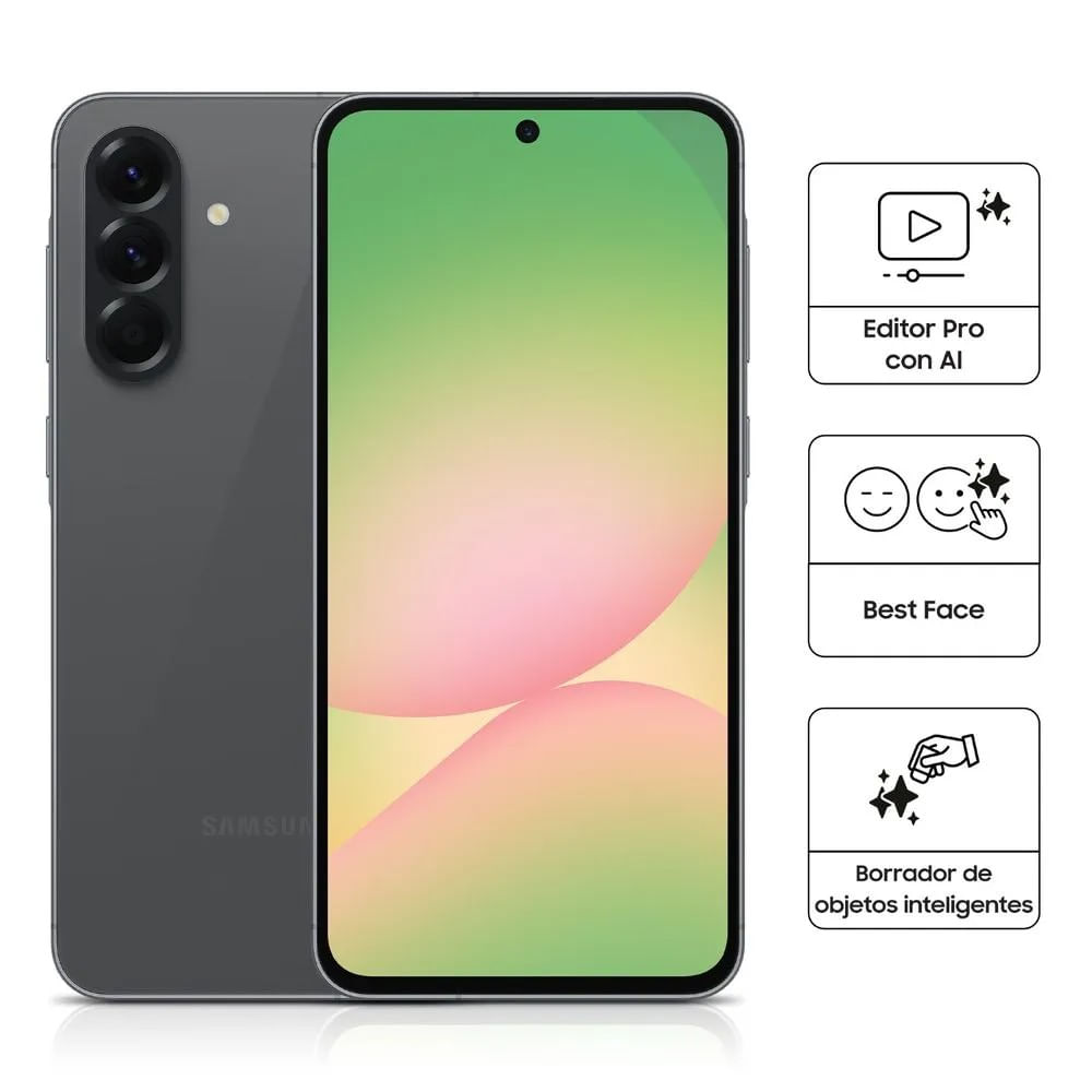 Celular Samsung A56 8GB RAM 256GB 6.7""-Negro