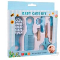 Kit De Higiene Pequeño 6 Piezas Para Bebe celeste