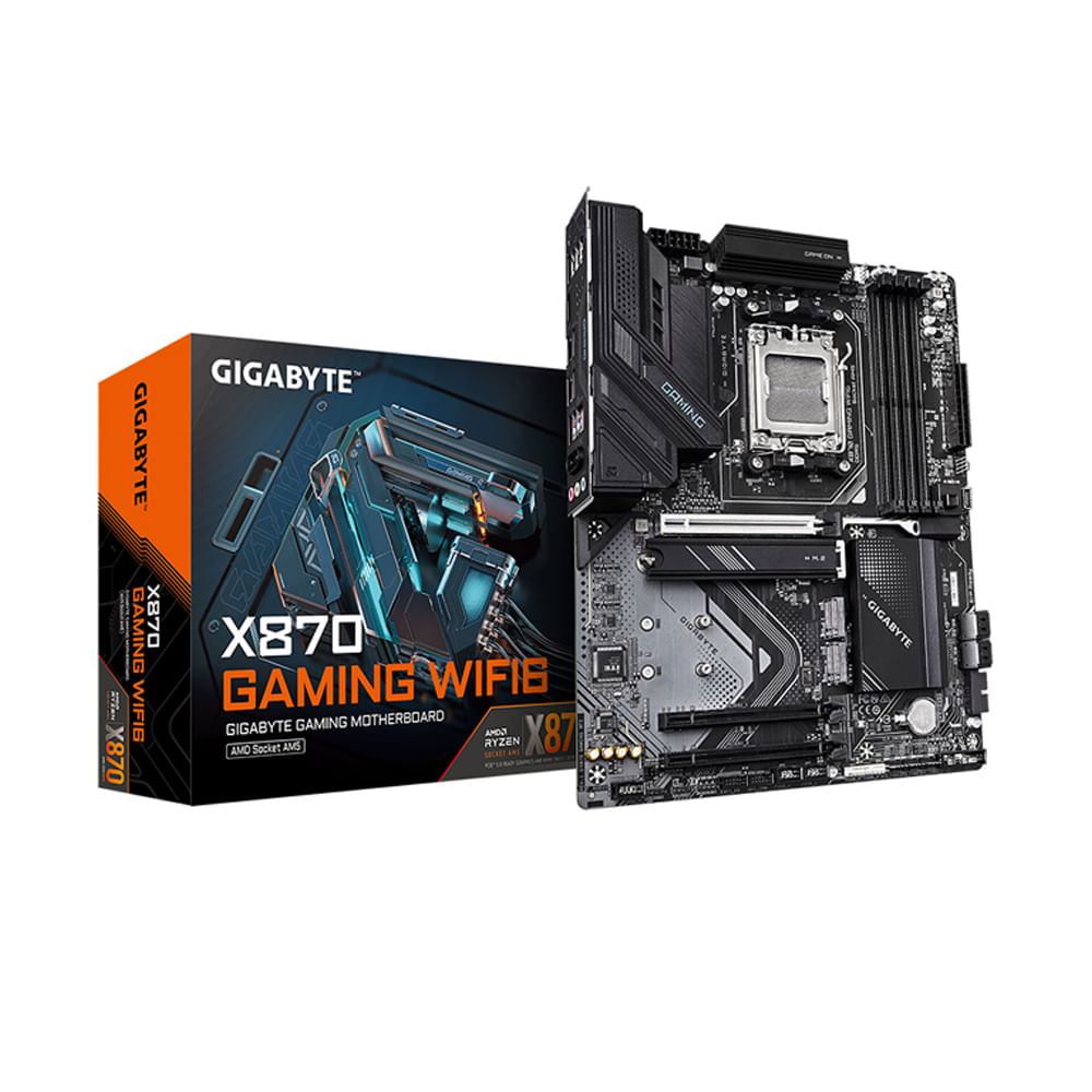Placa Base GIGABYTE X870 Gaming WF6 DDR5 para AM5 - Alto Rendimiento y Conectividad Avanzada