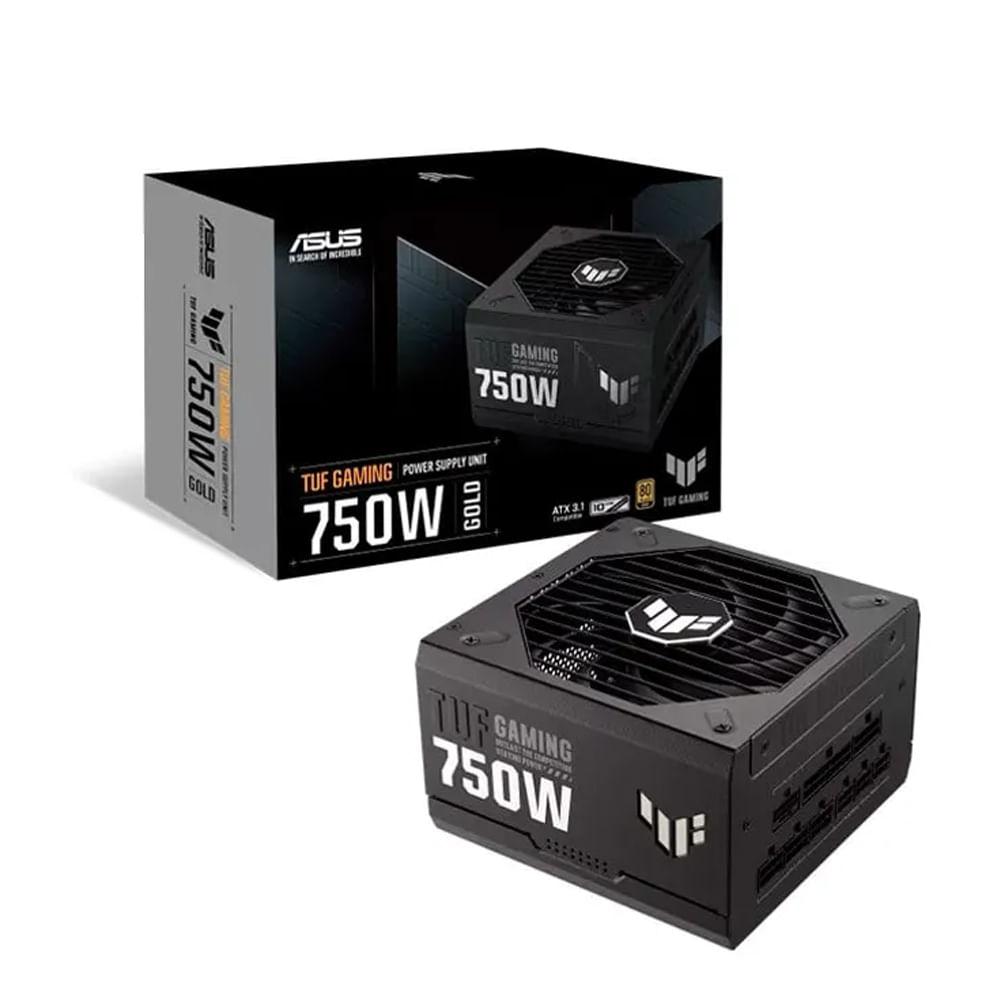 Fuente de Poder TUF Gaming 750W 80 Gold  Rendimiento Óptimo y Eficiencia Energética