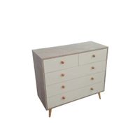 Comoda Smoke / 5 gavetas