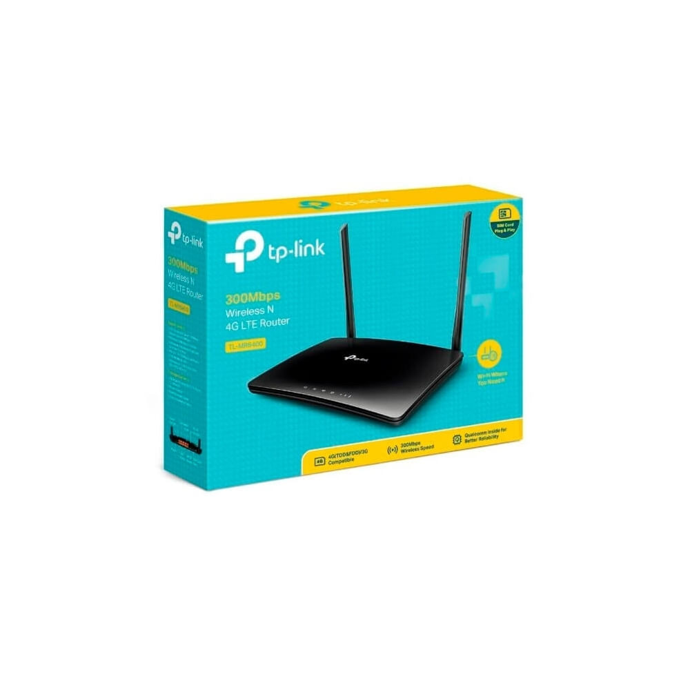 Router Inalambrico TP-Link TL-MR6400 300Mbps 3G4G - Conectividad Rápida y Estable para Tu Hogar