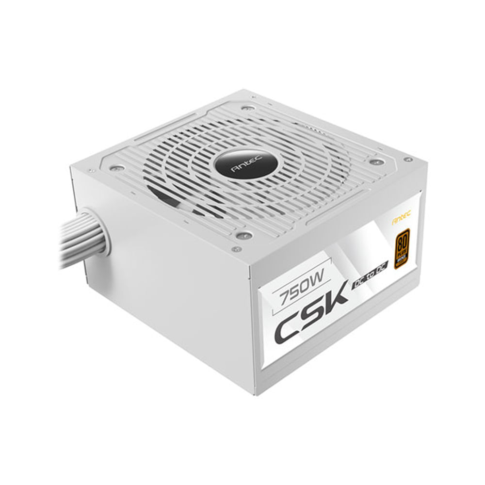 Fuente de poder Antec CSK DC 750W 80 Bronze eficiente y silenciosa para gamers y entusiastas