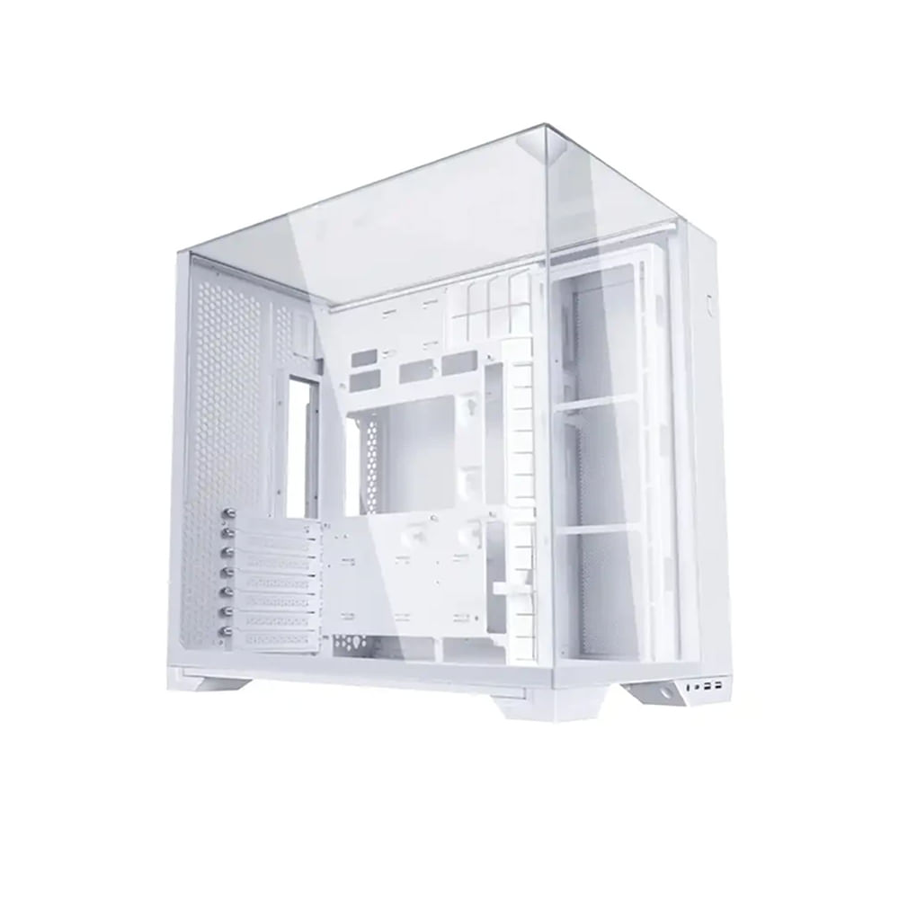 Caja Mid Tower Lian Li O11 Vision Compact Blanca para Gaming Diseño Elegante y Amplia Ventilación