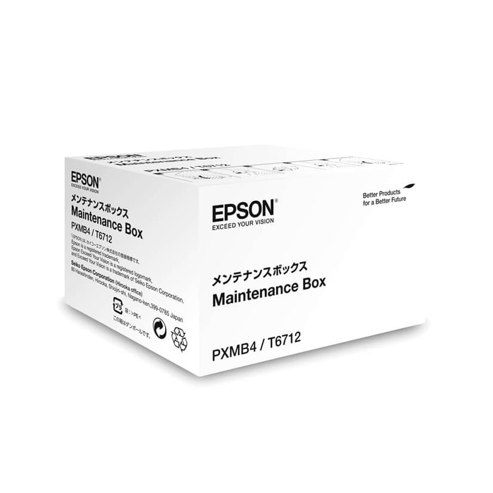 Caja de Mantenimiento Epson T671200 para Impresoras WF-6090 y Compatibles
