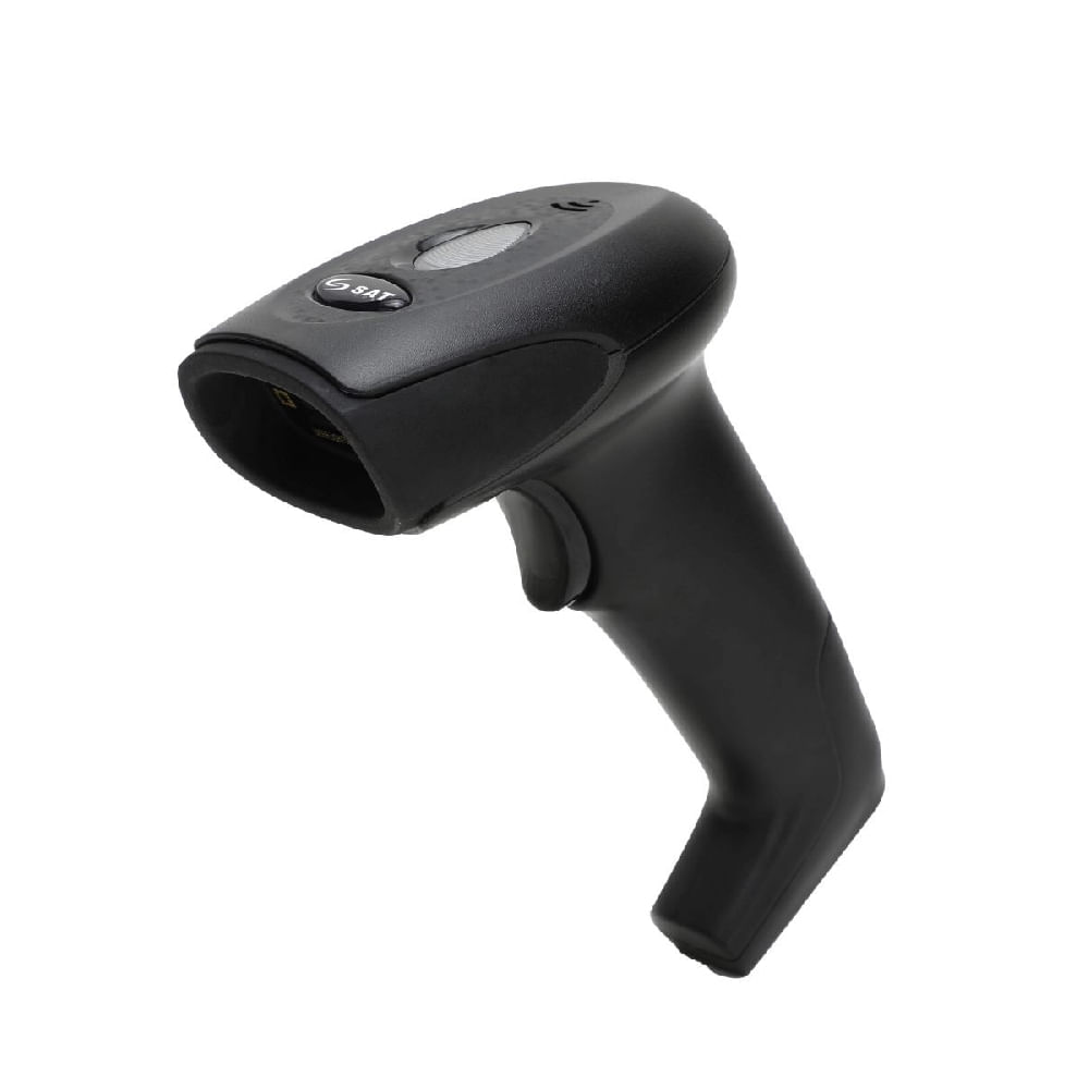 Lector de Códigos de Barras Sat AI402W Bluetooth 1D2D Conectividad Inalámbrica y Versatilidad