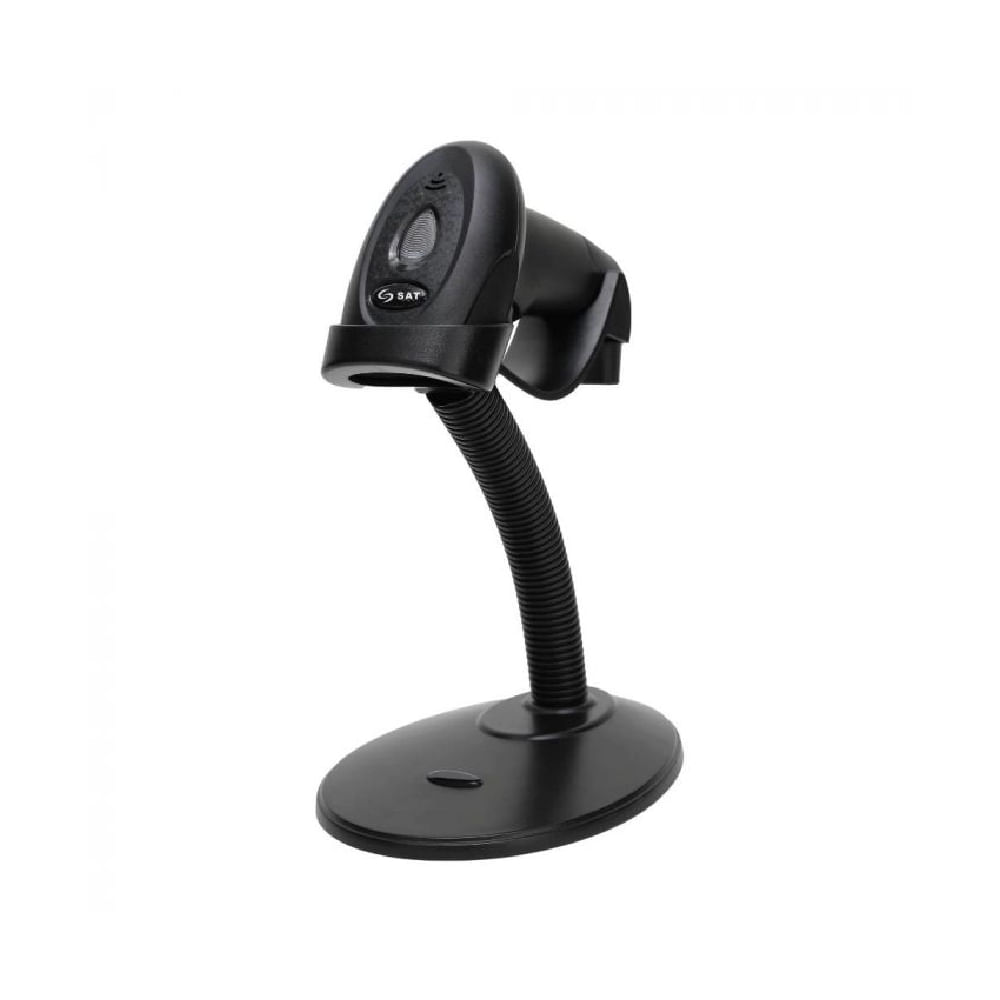 Lector de Barras 1D y 2D SAT AI402W con Conexión Cableada - Rápido y Eficiente para Inventarios