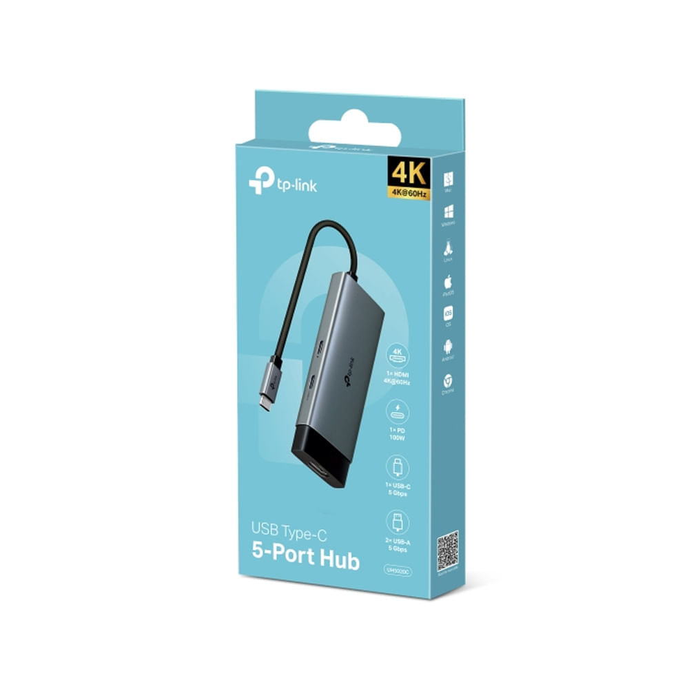 Adaptador USB-C a HDMI USB TP-LINK UH5020C - Conecta con facilidad compacto y versátil