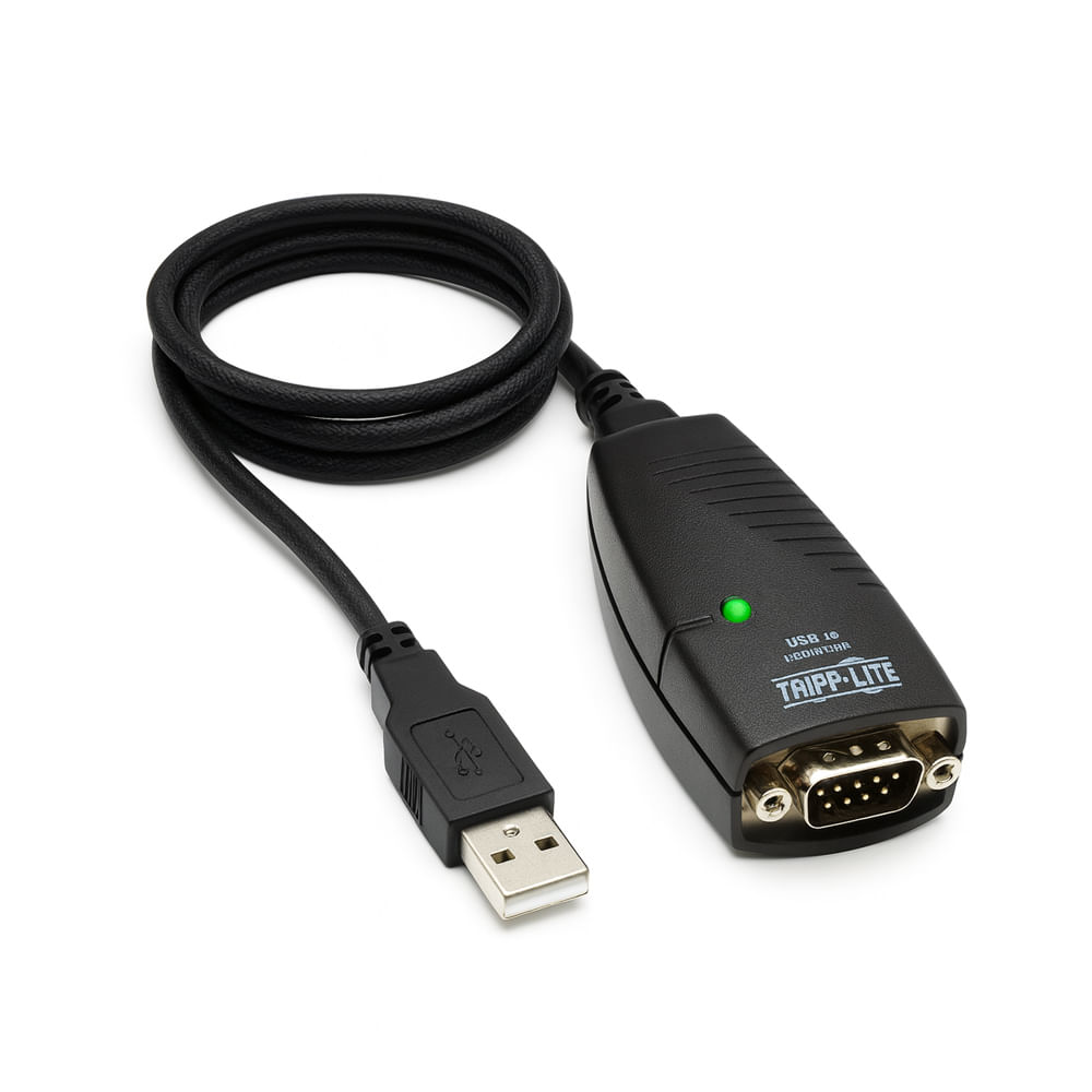 Adaptador Tripp Lite Keyspan USB a Serial Alta Velocidad Conexión Rápida y Fiable Ideal para PC