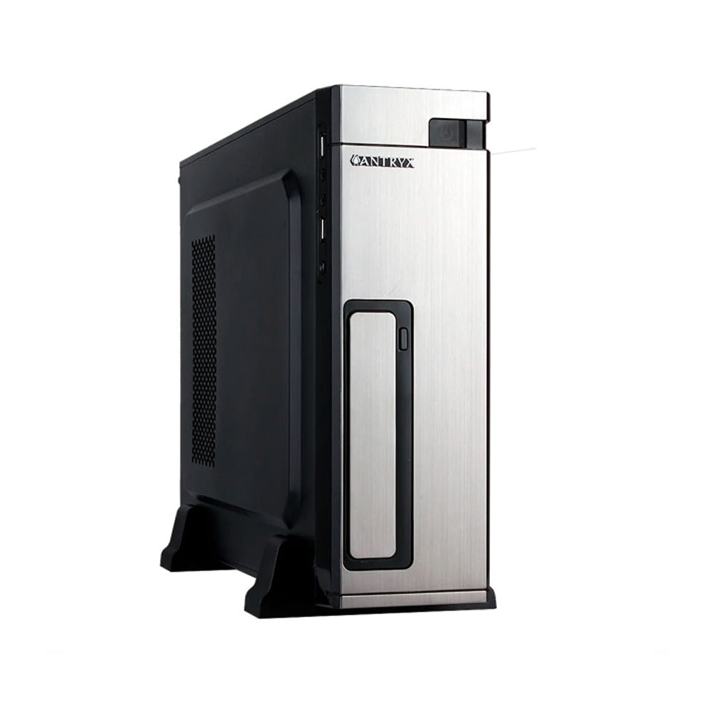 Case Mini Antryx Extreme XS-100 300W Fuente Silver Compacto Ideal para PC Gaming