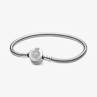 Brazalete Pandora Corona O Talla 19cm Mujer