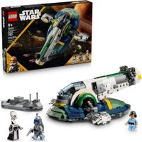 LEGO STAR WARS NAVE ESTELAR DE JANGO FETT, CONSTRUCCIÓN Y DECORACIÓN