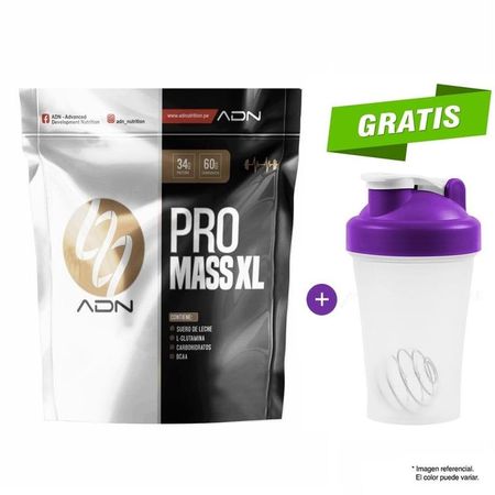 PROTEÍNA PRO MASS XL 3KG VAINILLA MÁS SHAKER