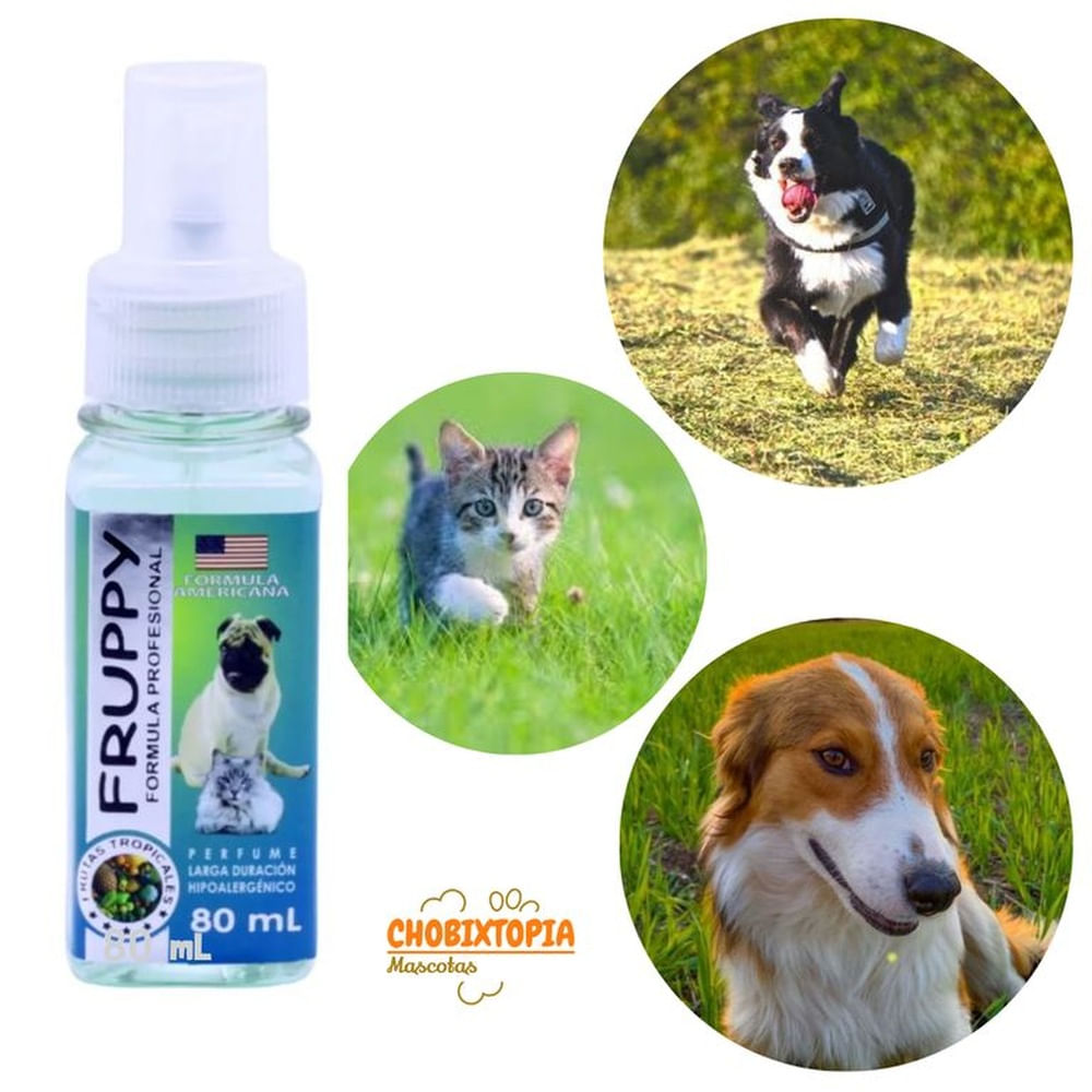 COLONIA PARA MASCOTA FRUPPY TROPICAL x 80 mL