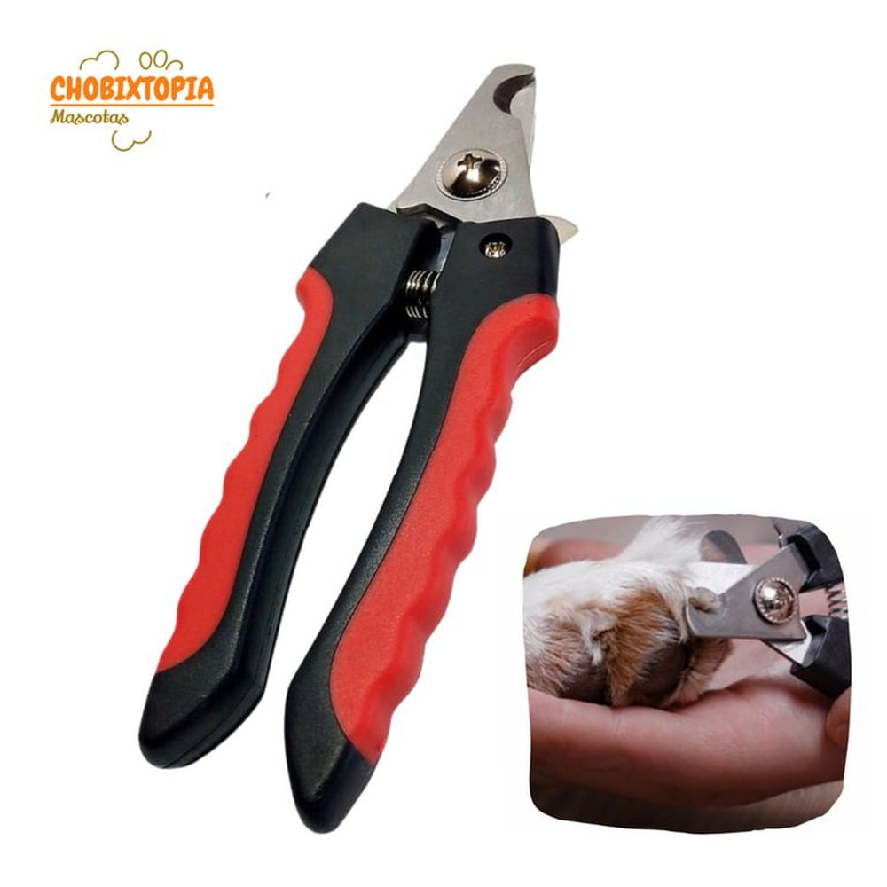 CORTAUÑAS PARA MASCOTAS ROJO S-SEGURO CHICO