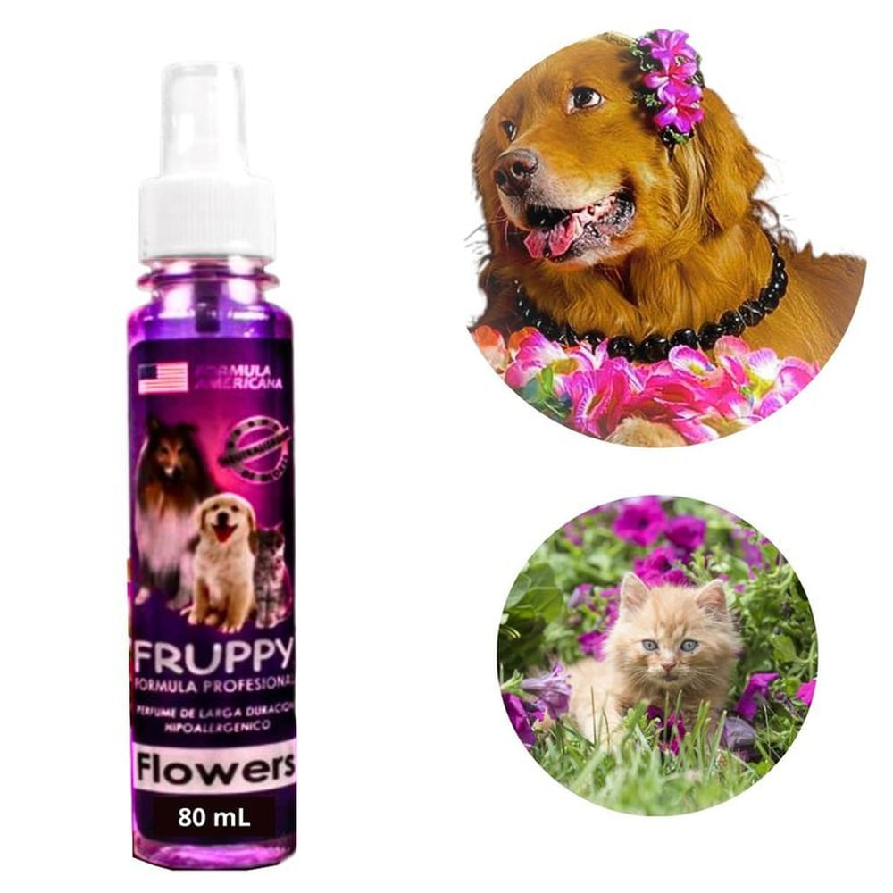 COLONIA PARA MASCOTA FRUPPY FLOWERS x 80 mL