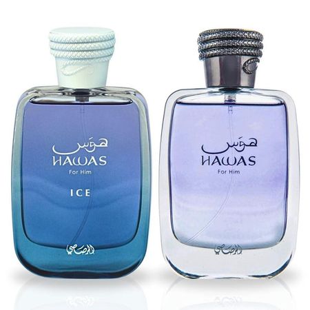 Agua De Perfume RASASI Hawas Hombres Y Hawas Ice 100ML Larga Duración