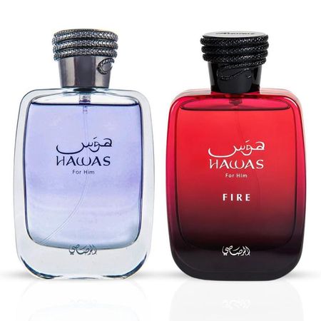 RASASI Hawas Eau De Parfum Sprays, masculinas y duraderas