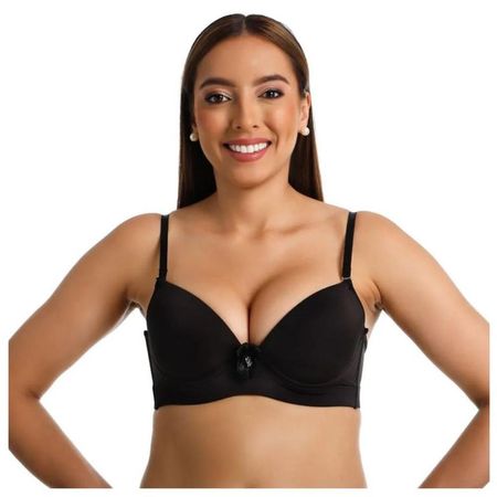 Pack 2 BRASIER PUSH UP CON TIRAS 39/40 Multicolor