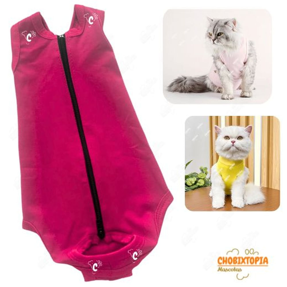 FAJA POST OPERATORIA MASCOTA-PERRA-GATA TALLA XXL-CORAL