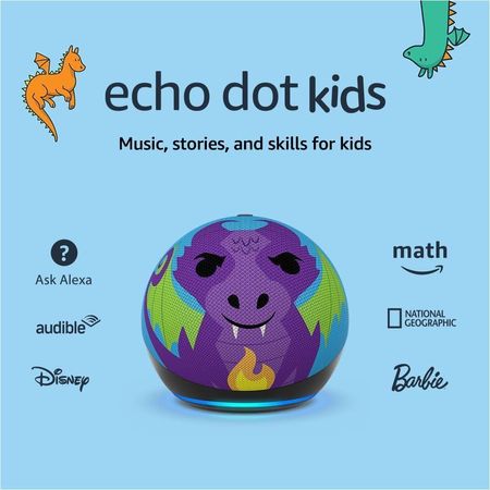 Parlante Amazon Echo Dot Kids 5ta Generación Sonido Nítido