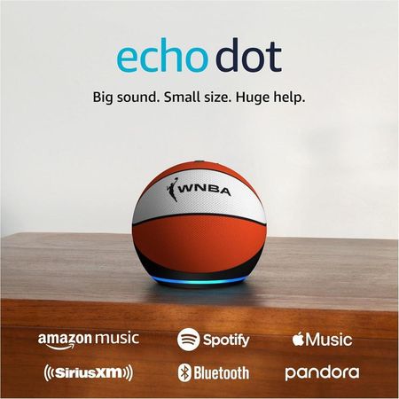 Smart Speaker Amazon Echo Dot 5ta Gen. Edición Limitada WNBA