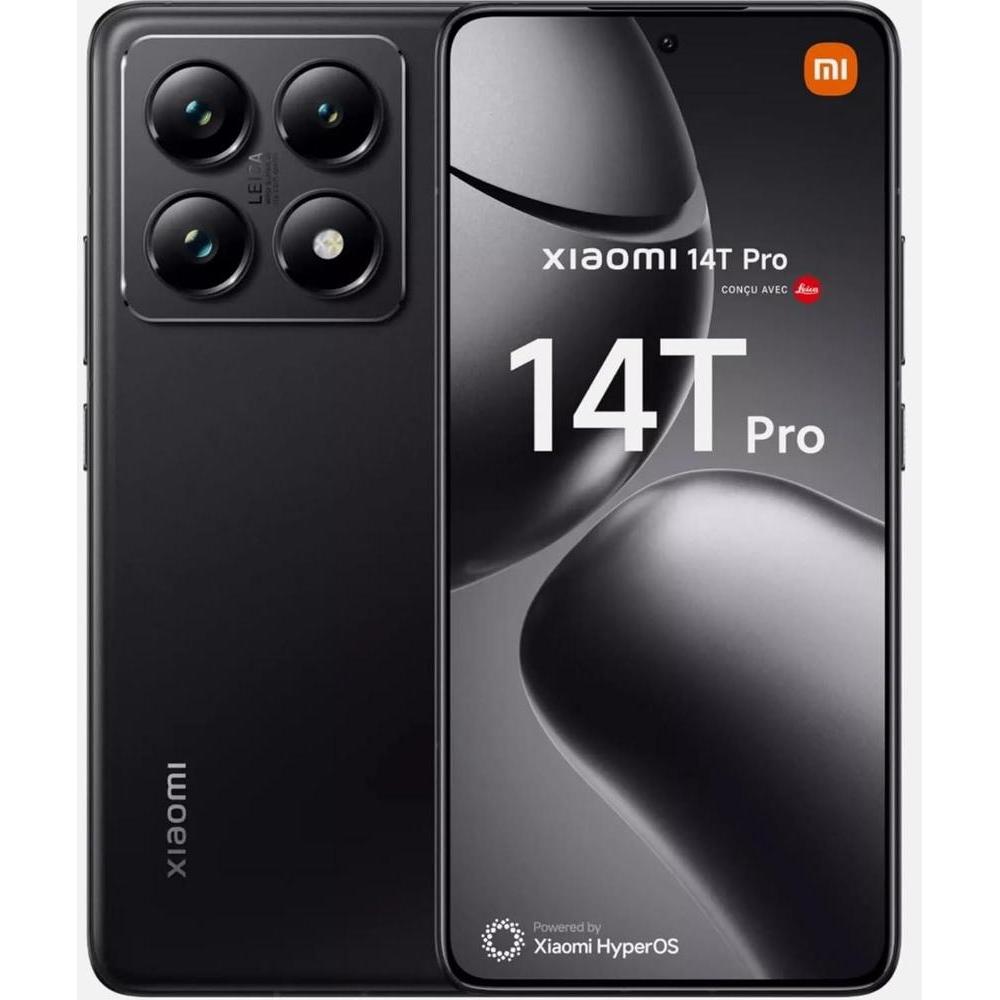 Celular Xiaomi 14T Pro Titan Black 512GB