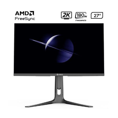 Monitor plano gaming TEROS TE-2753G 27' 2K QHD IPS 180 Hz 1 ms HDMI DP