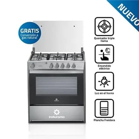 COCINA  INDURAMA  CANTABRIA 5 HORNILLAS