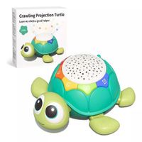 Juguetes Musical Turtle Toy Para Bebés Gateando Con Música