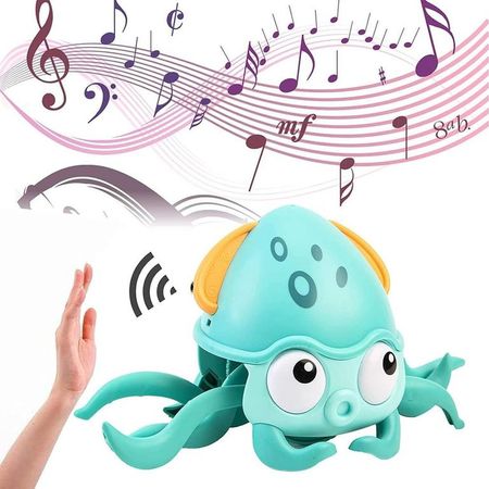 PULPO BAILARIN RECARGABLE CON SENSOR DE MOVIMIENTO