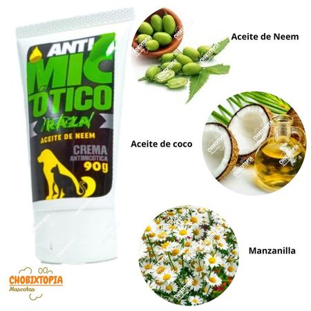 CREMA NATURAL ANTIMICÓTICO MASCOTA - PERROS Y GATOS x 90g