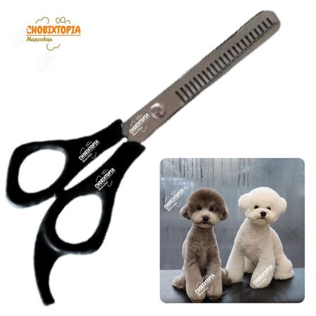 TIJERA REDUCTORA DE VOLUMEN NEGRO PERROS-MASCOTA