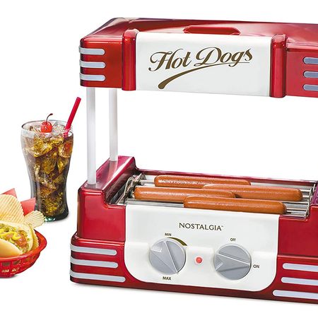 Máquina con Rodillo Freidor para Hot-Dog Retro
