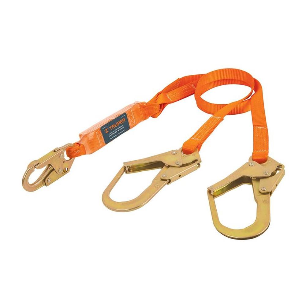 Línea De Vida Con 2 Ganchos, 1.8 M Truper 14454