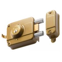 Chapa cerradura SUPER 900, 3 golpes BLINDADA CANTOL