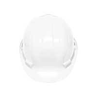 Casco blanco de ingeniero arquitectos con ajuste de intervalos